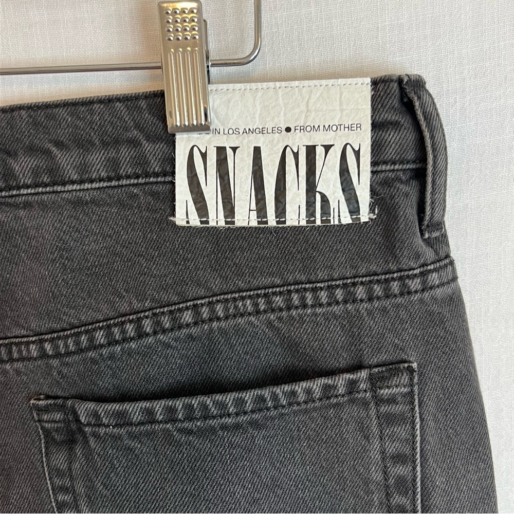 Mother Snacks! High Waisted Twizzy Pleated Skirt Mouthwatering In Black Size 32 - Picture 7 of 10